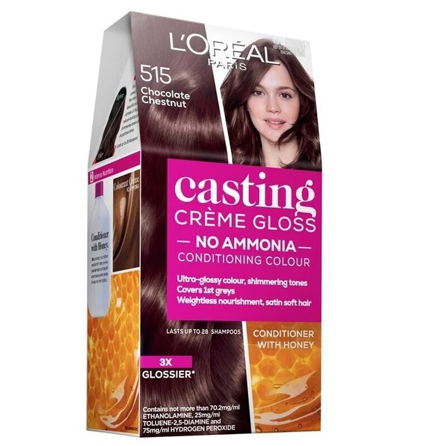 L'ORÉAL PARIS CASTING Creme Gloss SemiPermanent Hair Dye 515 Chocolate