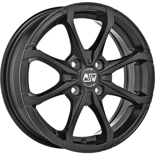 Smart 453 Fortwo Forfour MSW X4 Black Alloy Wheels 16 Inch for Incl. Certificate