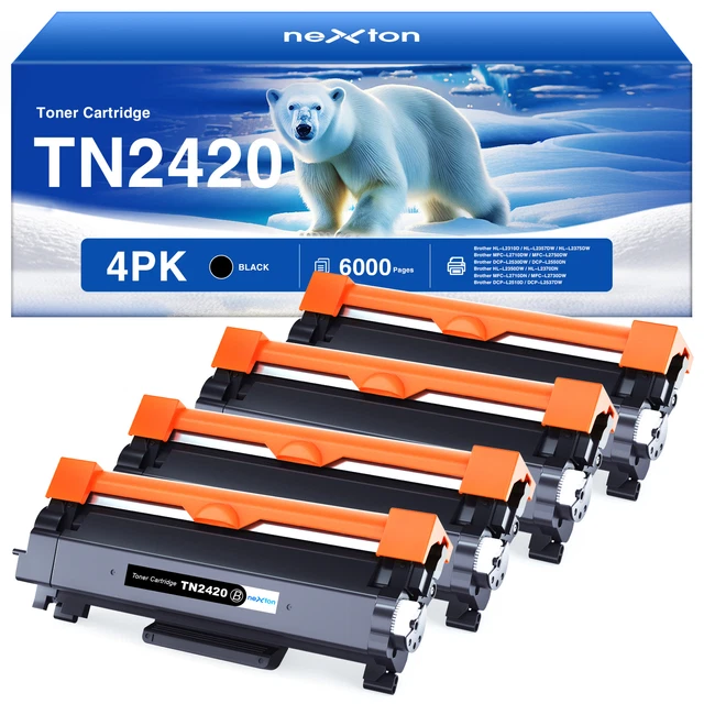 PRINTER eXpress Toner für Brother TN-2420, TN-2410 I 2X 3.000 Seiten I
