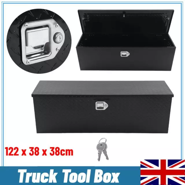 Tool Box Van Vault Security Job Site Box Steel Tool Box Aluminium 122x38x38cm