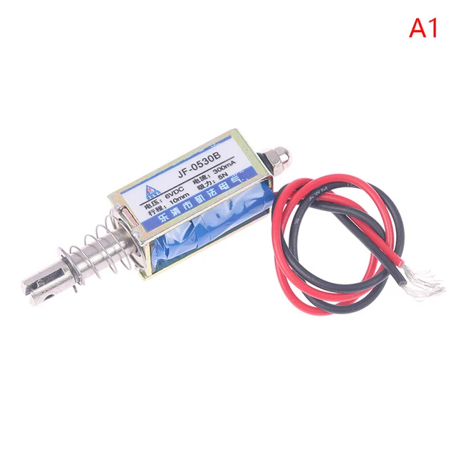 1 pz JF-0530B DC 6/12/24 V tipo push&Pull elettromagnete forza di mantenimento 5N solen GF