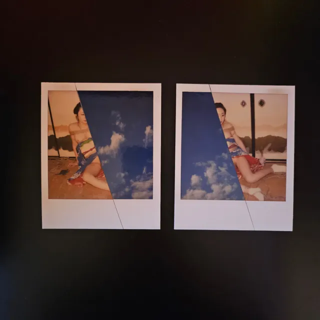2 official Polaroid prints by Nobuyoshi Araki