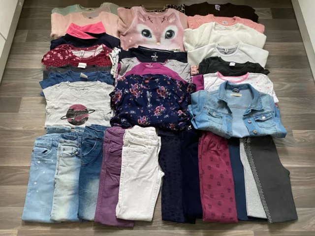 Bekleidungs Paket Gr 134/140Mädchen, Hosen, Schlafanzug,Pullover,Jacke,H&M,Yigga