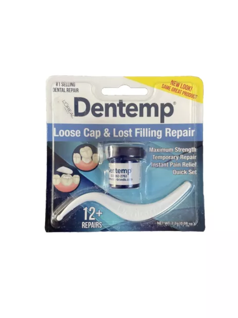Dentemp Maximum Strength Loose Cap & Lost Filling Repair, 14+ Repairs
