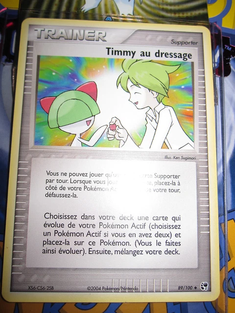 Pokemon Mint ( ) Ex Franca Sand Tempete Timmy At Dressage 89/100 Unco