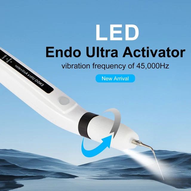 Dental Endo Ultra Activator Cordless LED Ultrasonic Root Canal Vibration Device
