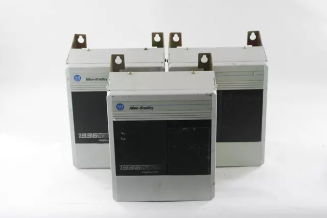 3x Allen-Bradley 1336 Plus II 1336F-BRF15-AA-EN Drives - Parts/Repair