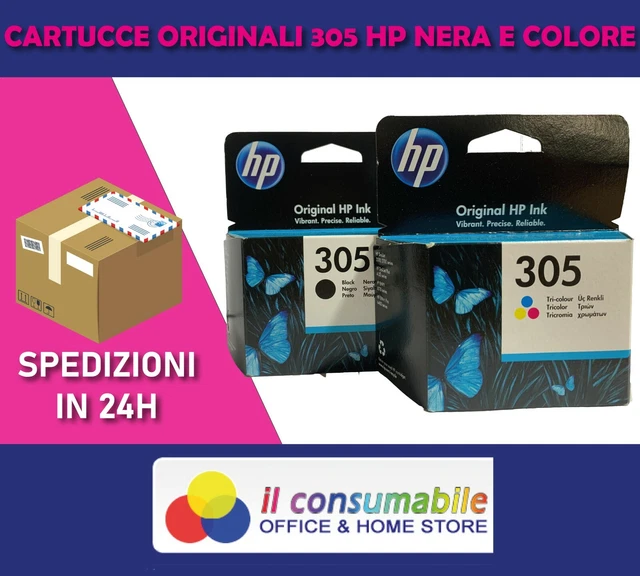 Cartucce originali HP N.305 DeskJet 2710 2720 2721 2722 2723 2724 Envy 6020 6030