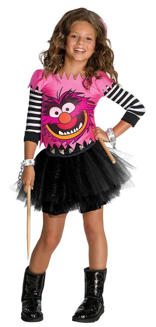 Child Small Girls Animal Costume Dress - The Muppets Costumes for 8-10 years
