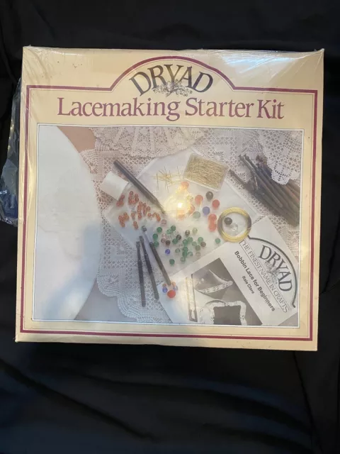 Kit Inicial de Encaje Dryad Vintage Completo Aún Sellado Pero Caja Dañada