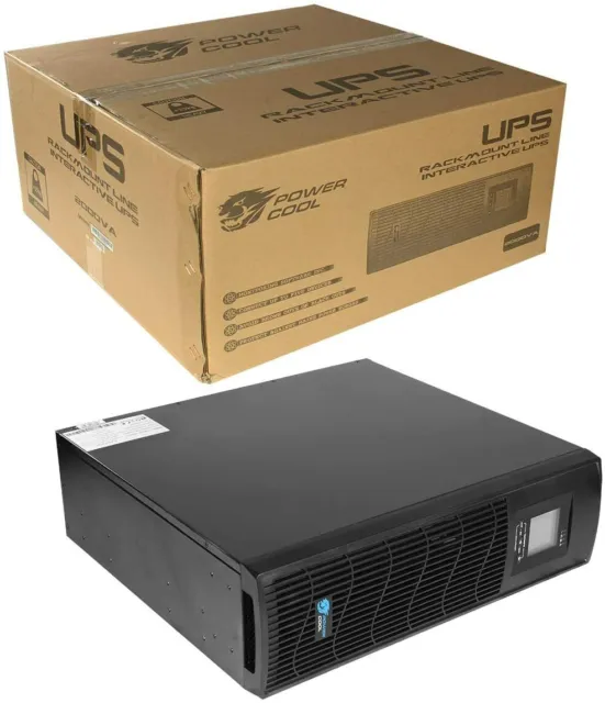 Powercool Intelligent Rackmount UPS Series, Uninterruptible Power Supply, 2000VA