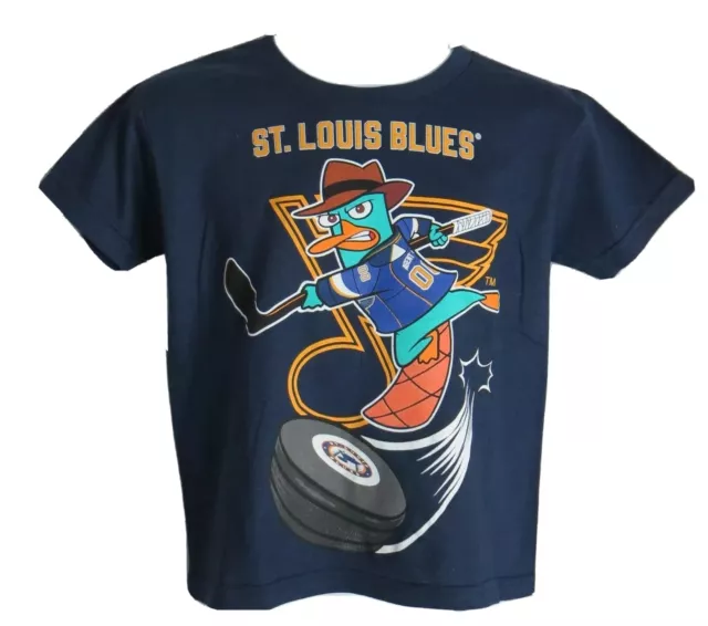 NHL Youth St. Louis Blues Vintage Long Sleeve Raglan Tee X-Large (18)