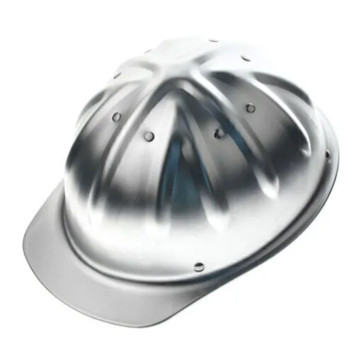 Full Brim Construction Hard Hat Safety Helmet Protection Lightweight Aluminum