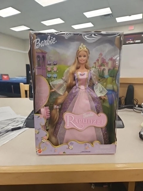 Barbie as Rapunzel Doll 2001 Mattel NRFB NIB