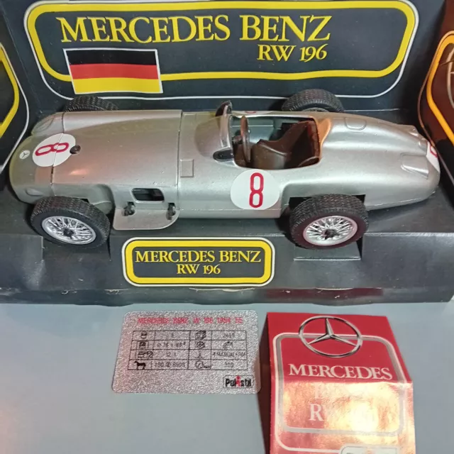 Polistil - Mercedes Benz RW196 Silberpfeil - 1:16 - unbespielt Diecast Modell