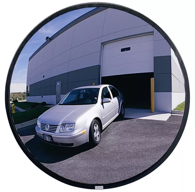 See All PLXO36 Circular Acrylic Heavy Duty Outdoor Convex Security Mirror, 36...