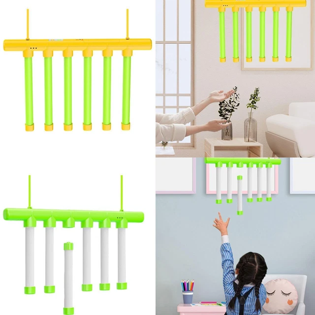 Toyvian Lot De 3 Bâtons D'entraînement œil-main – Réaction Rapide, Motricité, Pour Enfants, Adultes, Rééducation Et Sport