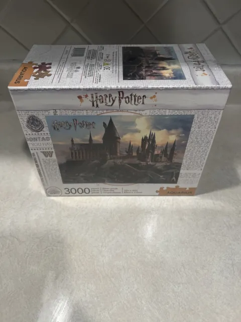AQUARIUS HARRY POTTER Hogwarts Puzzle - 3000 Piece $10.00 - PicClick