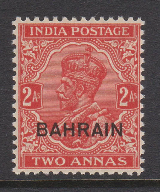 BAHRAIN 1934-37 2a VERMILION SG 17 MINT.