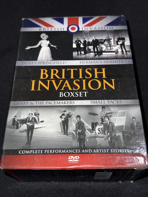 V.A. 「British Invasion 5 DVD Box Set」 British Invasion: 5 DVD Box Set featuring Bonus Disc (Sous