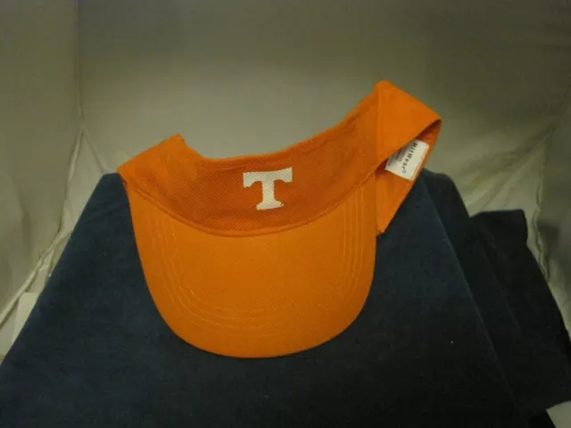 TENNESSEE VOLUNTEERS  Baked style Adjustable VISOR T.O.W. Fits All Sizes 