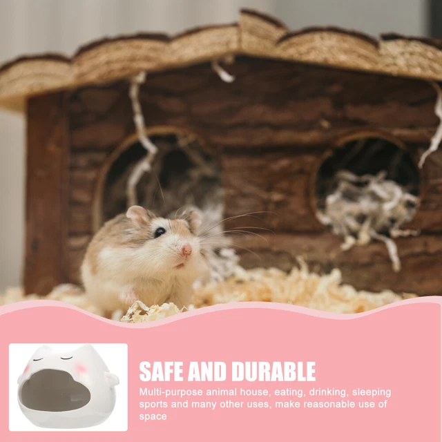 Set 2 Hamster Nest Aus Keramik Meerschweinchen Bett Aquarium Buntbarsche 2