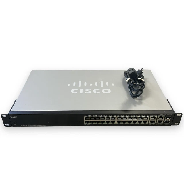 CISCO SRW2024K9 SG30028 28Port Gigabit Managed Switch Rack Ears 79.