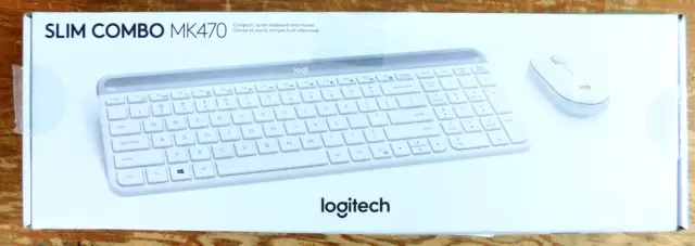 Combo delgado de teclado y mouse Logitech MK470 920-009443