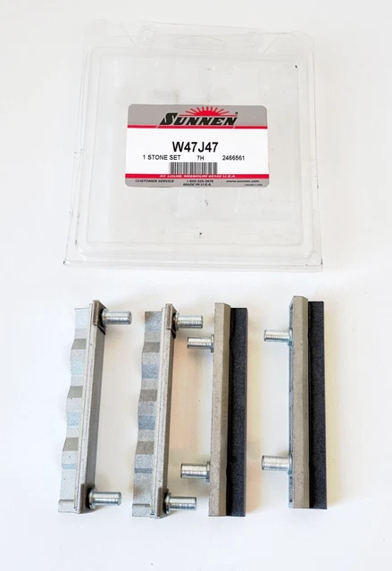 SUNNEN W47-J47 Silicon Carbide Honing Stone Set 150 Grit W47J47 USA