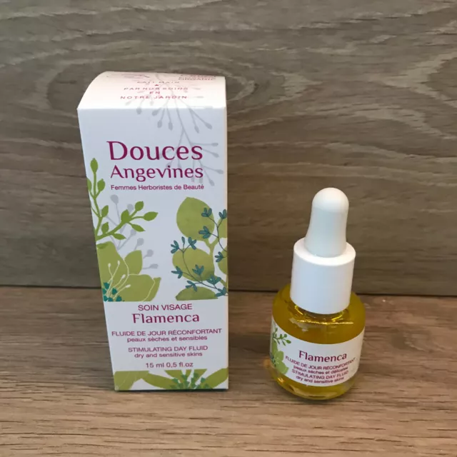 DOUCES ANGEVINES  – Soin Visage Flamenca Fluide de Jour 15ml