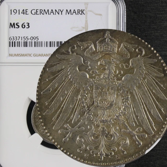 1914E Germany Mark Ngc Ms 63 1914E Germany Mark Ngc Ms 63