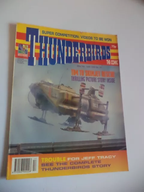 Thunderbirds The Comic Magazine No 41 Old Vintage Magazine 1 - 14 May 1993