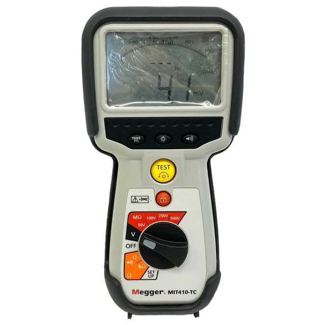 Megger MIT410/2 Isolamento a Batteria Megaohmmetro TC2 1000VDC USA Venditore