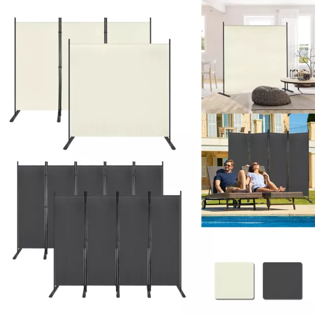 Sichtschutz Paravent Wand Raumteiler Polyester Spanische Trennwand Schlafzimmer#