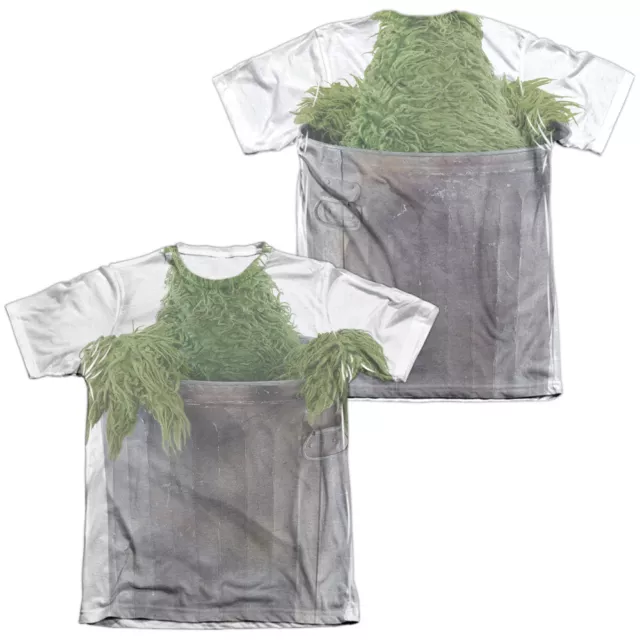 SESAME STREET OSCAR THE GROUCH COSTUME Halloween Men's Tee Shirt SM-3XL 