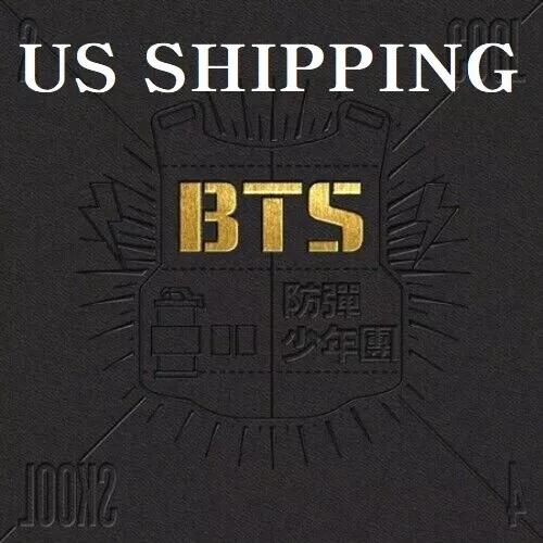*US SHIPPING* BTS [2 COOL 4 SKOOL] 1st Single CD+Booklet+Card+Tracking K-POP