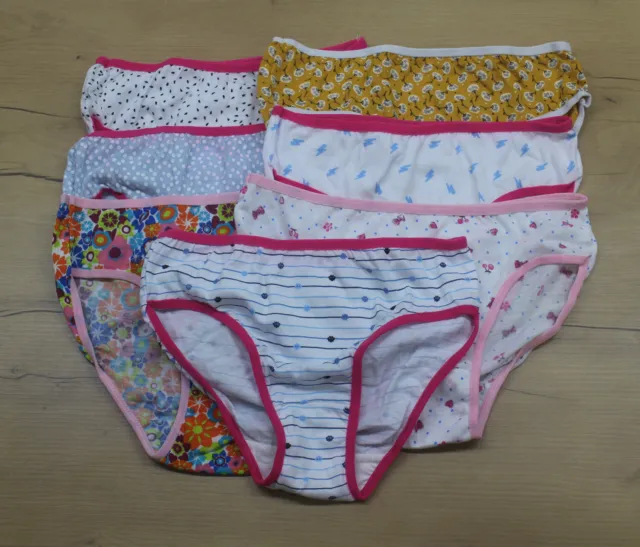 TEENAGER GIRLS' BRIEFS PANTIES Full-Printed Set UNDERWEAR 13-14 Years