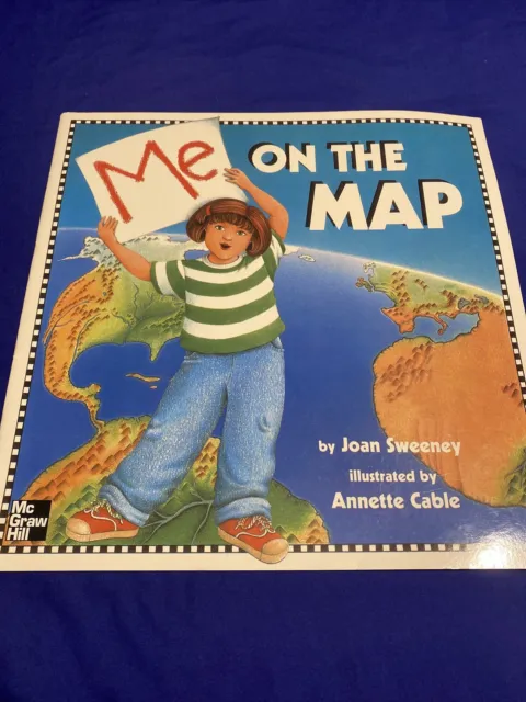 Big Book Teacher Oversized Easel Reading Story ME ON THE MAP Sweeney