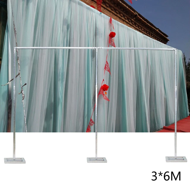Wedding Curtain Stand Kit for Wedding Party Photography Trade Show Display Stand