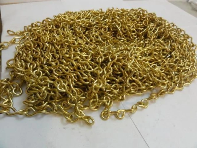196652 New-No Box; MFG- MDL-Unkn40461 Golden chain; 3/4" Pitch; 56 Ft. Length