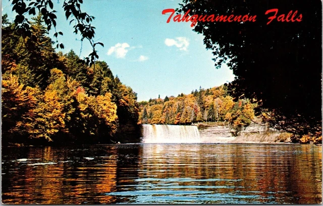 Tahquamenon Falls Upper Michigan Peninsula MI Postcard UNP VTG LL Cook Unused