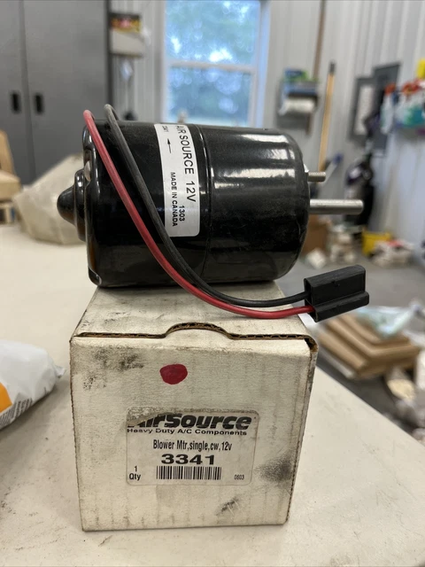Airsource 3341 12v Blower Motor.   NOS / B1