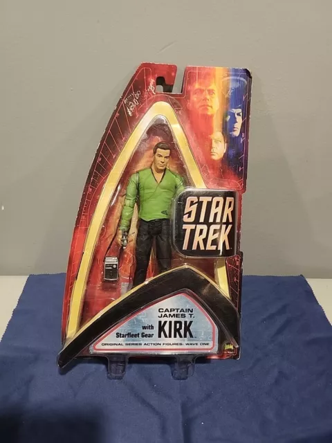 STAR TREK Original Series Wave 1 - CAPTAIN KIRK Action Figure (Art Asylum, 2003)