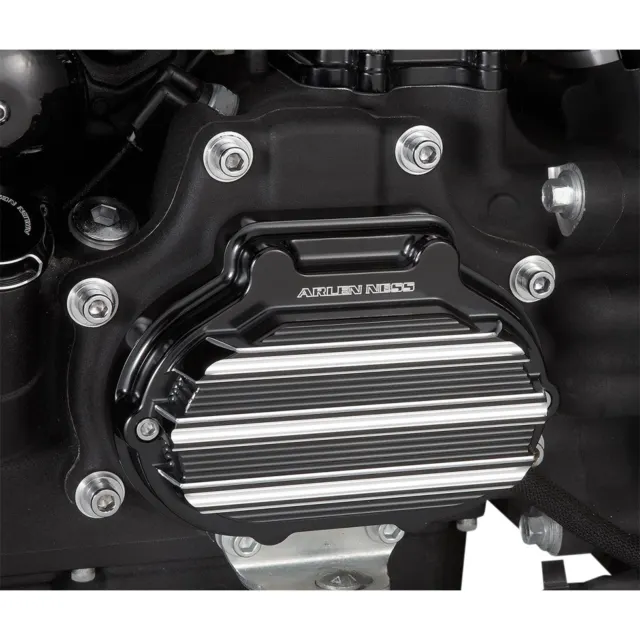 Arlen Ness Transmission Hydraulic Side Cover - Black 03-823