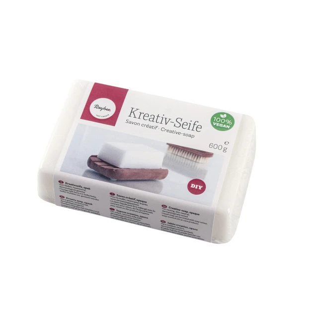 (21,65 EUR/kg) Jabón Creativo, Mate, Bloque 600g