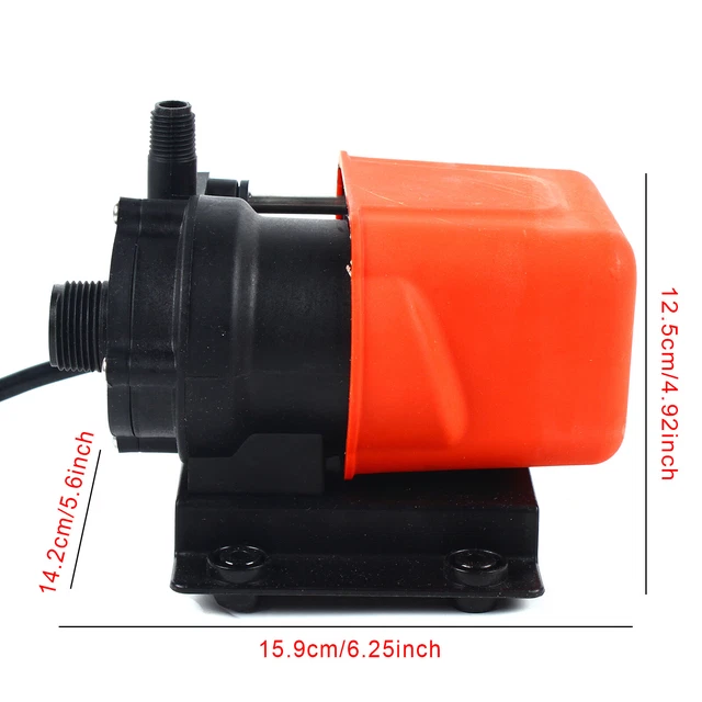 Shurflo by Pentair Marine Air Conditioning Self-Priming Circulation Pump - 115VAC, 4.5GPM, 50PSI Bypass, Run-Dry Capable EDM Valves [4758-172-A80] main image 0