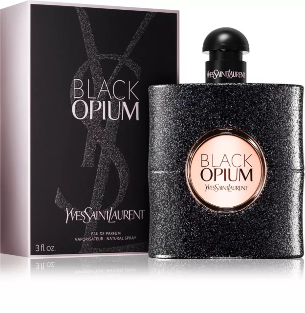 Black Opium Yves Saint Laurent Eau De Parfum 50ml Spray Profumo da Donna