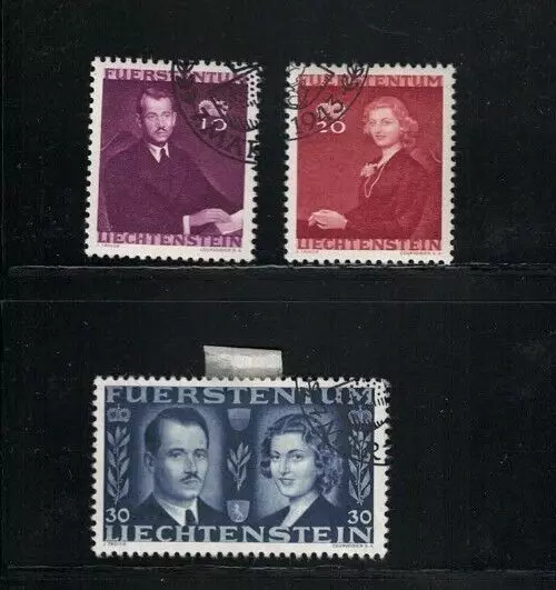 Lichtenstein  1943 Hochzeit des Fürsten Franz Josef II mit Gräfin Georgine oo