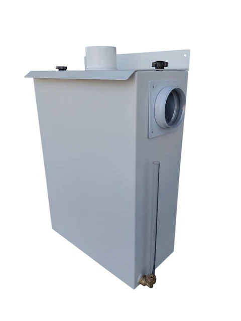 FILTRO FUMI PER STUFE A PELLET ABBATTITORE FUMI AD ACQUA SMALBO GENIUS BOX | FERRAMENTA MARTINA