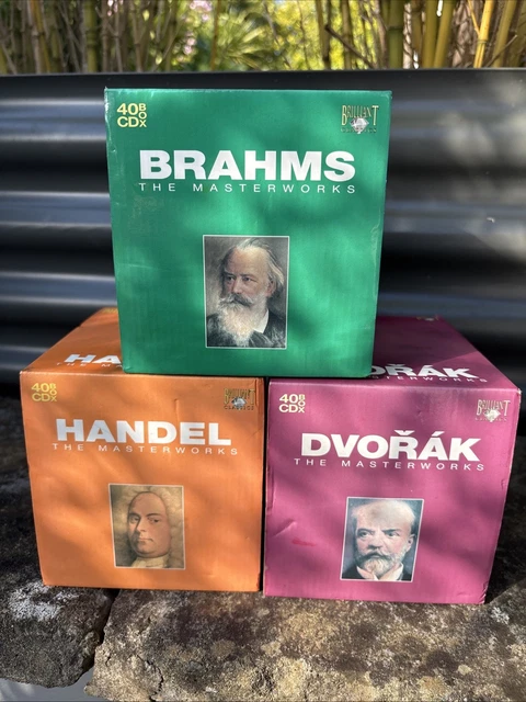 HANDEL THE MASTERWORKS CD Box 40 Discs Brilliant Classics NM/NM